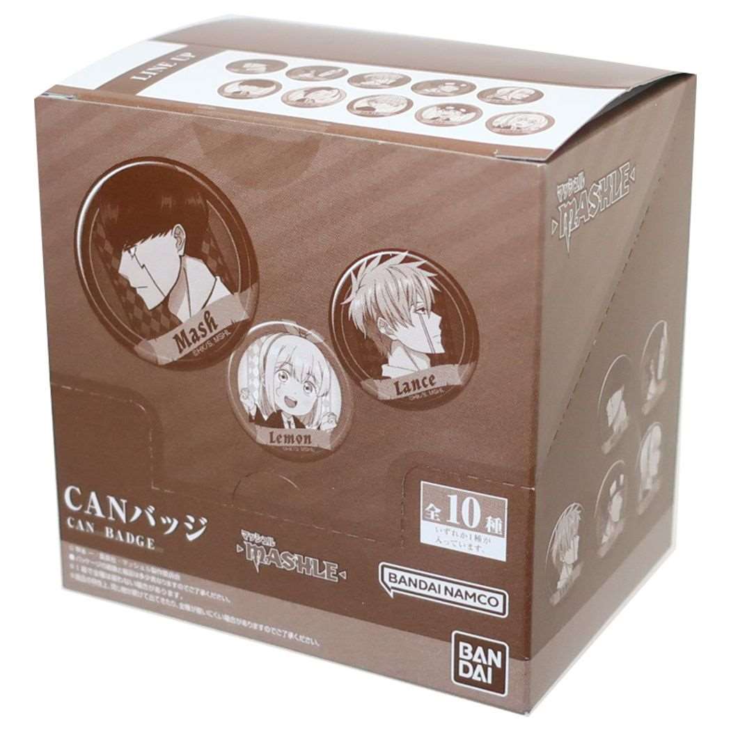 マッシュル -MASHLE- CANバッジ 全10種 10個入セット 缶バッジ アニメキャラクター
