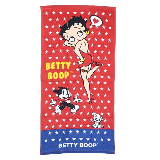 ベティ・ブープ BETTY BOOP キャラクター バスタオル シャーリングタオル ベティーバー