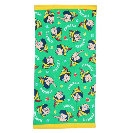 ピノキオ グッズ バスタオル キャラクター コンパクト バスタオル