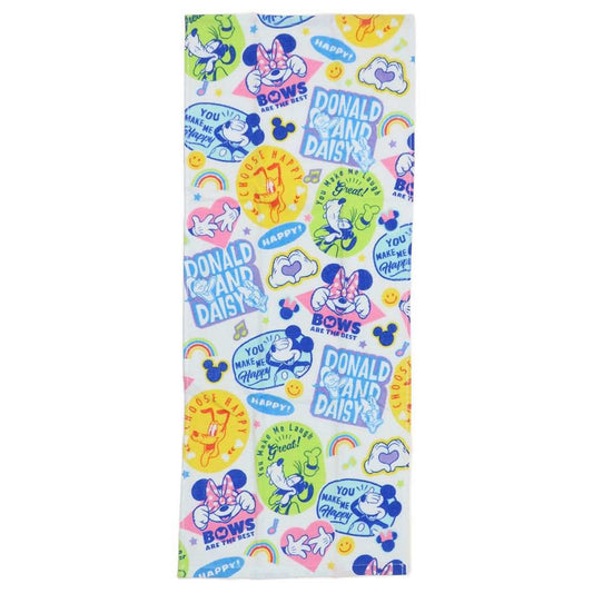 ディズニー フェイスタオル シャーリングタオル D101 ミッキー＆フレンズ 林タオル
