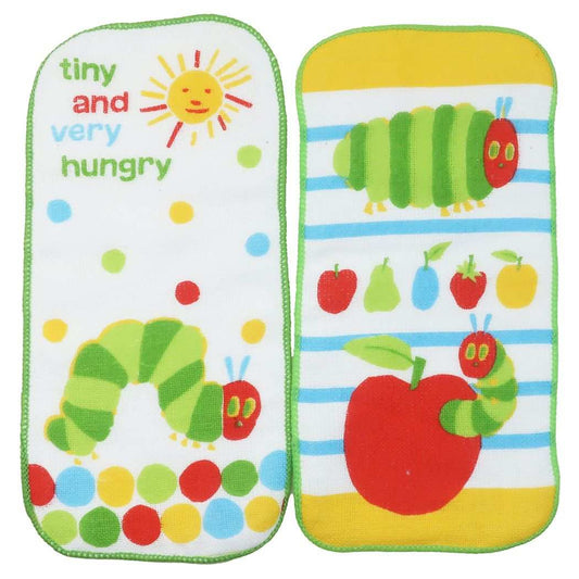 ポケットタオル はらぺこあおむし 抗菌 ハーフ プチタオル 2枚セット トコトコ エリックカール 林タオル 入園入学準備雑貨 プレゼント