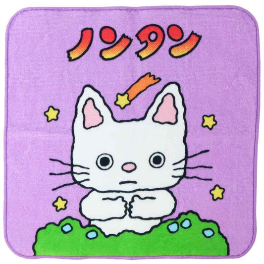 ノンタン 絵本キャラクター ミニタオル インクジェットプリントハンカチタオル おやすみノンタン プレゼント 男の子 女の子 ギフト