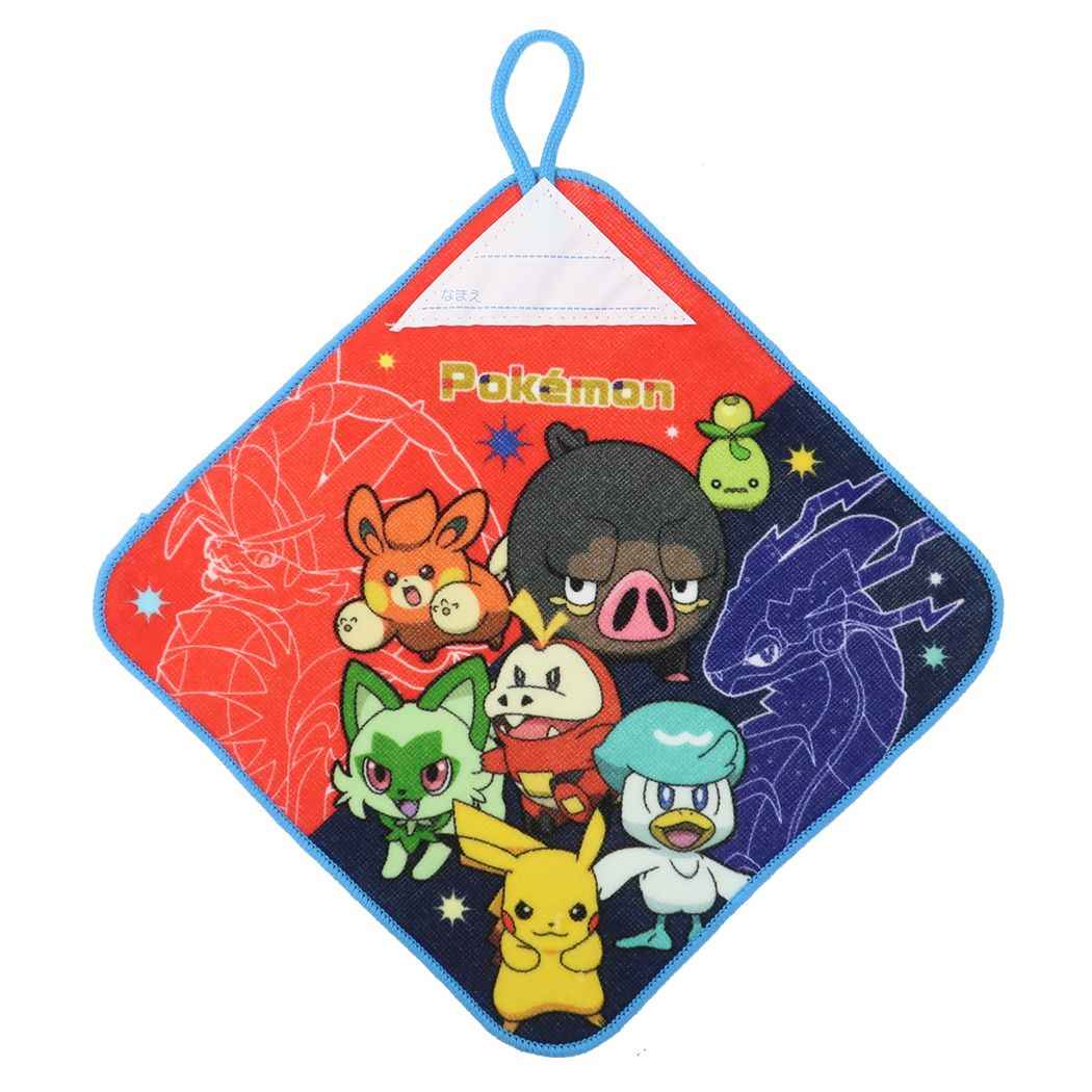 ポケットモンスター インクジェットループ付きプチタオル ループタオル N4246 ポケモン
