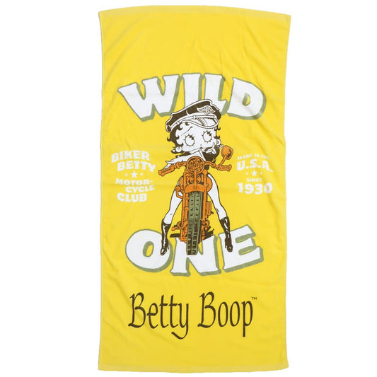 ベティブープ バスタオル プリントビッグタオル ワイルド BETTY BOOP 犬飼タオル