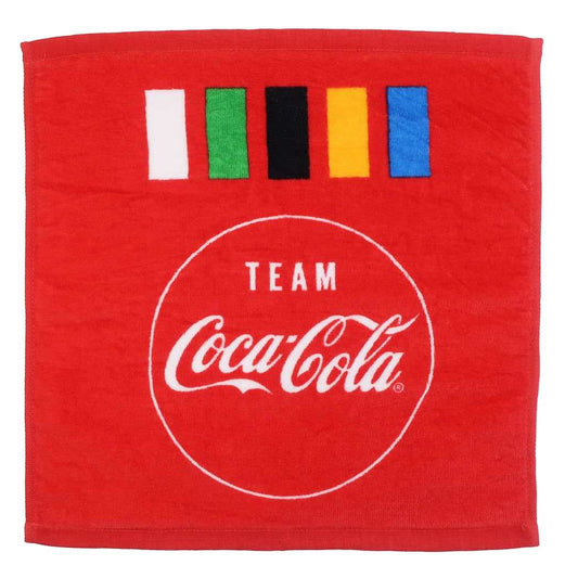 ハンドタオル コカコーラ シャーリング ウォッシュタオル Cola チームCC プチギフト かっこいい 男の子 女の子 プレゼント
