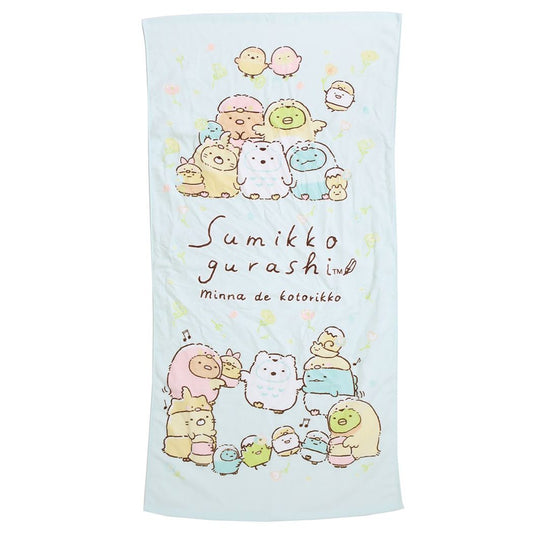 すみっコぐらし グッズ バスタオル キャラクター プリントビッグタオル ことりっコ