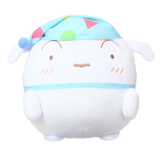 クレヨンしんちゃん ふわコロりんMsize ぬいぐるみ パジャマシロ おそろいパジャマ アニメキャラクター