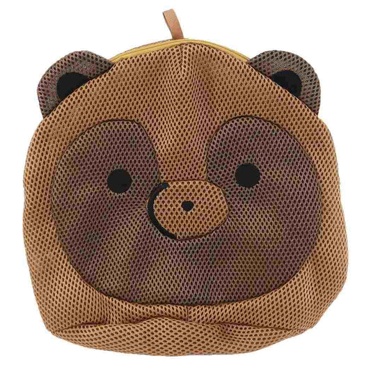 タヌキとキツネ ランドリーポーチM 洗濯ネット タヌキ LINEクリエンターズ キャラクター プレゼント 男の子 女の子 ギフト