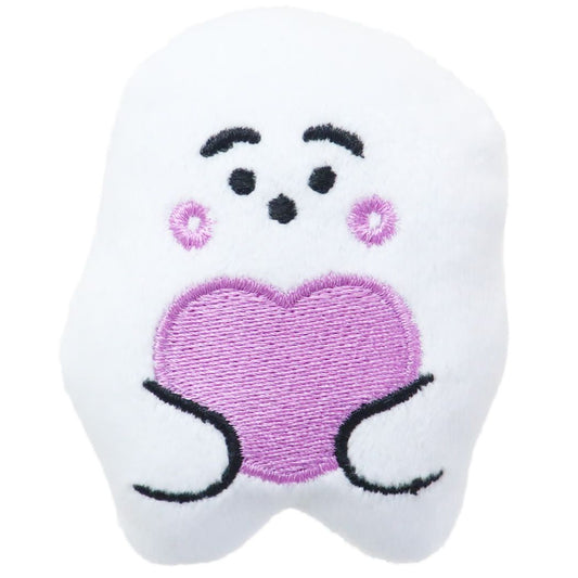 シナぷしゅ グッズ ぬいぐるみバッジ キャラクター マスコットバッジ ハートぷしゅ プレゼント 男の子 女の子 ギフト