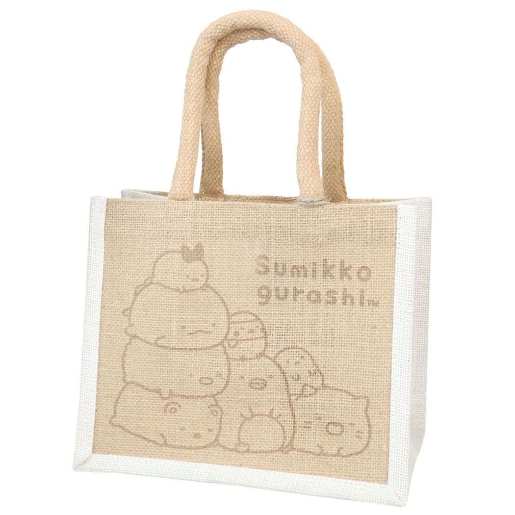 すみっコぐらし グッズ ランチバッグ サンエックス キャラクター ジュートマイバッグ S