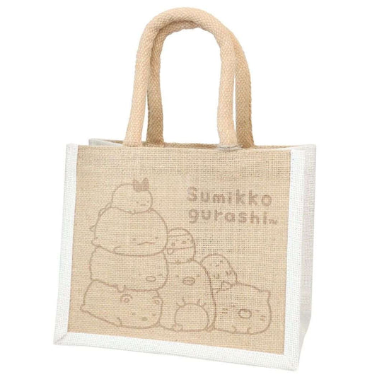 すみっコぐらし グッズ ランチバッグ サンエックス キャラクター ジュートマイバッグ S