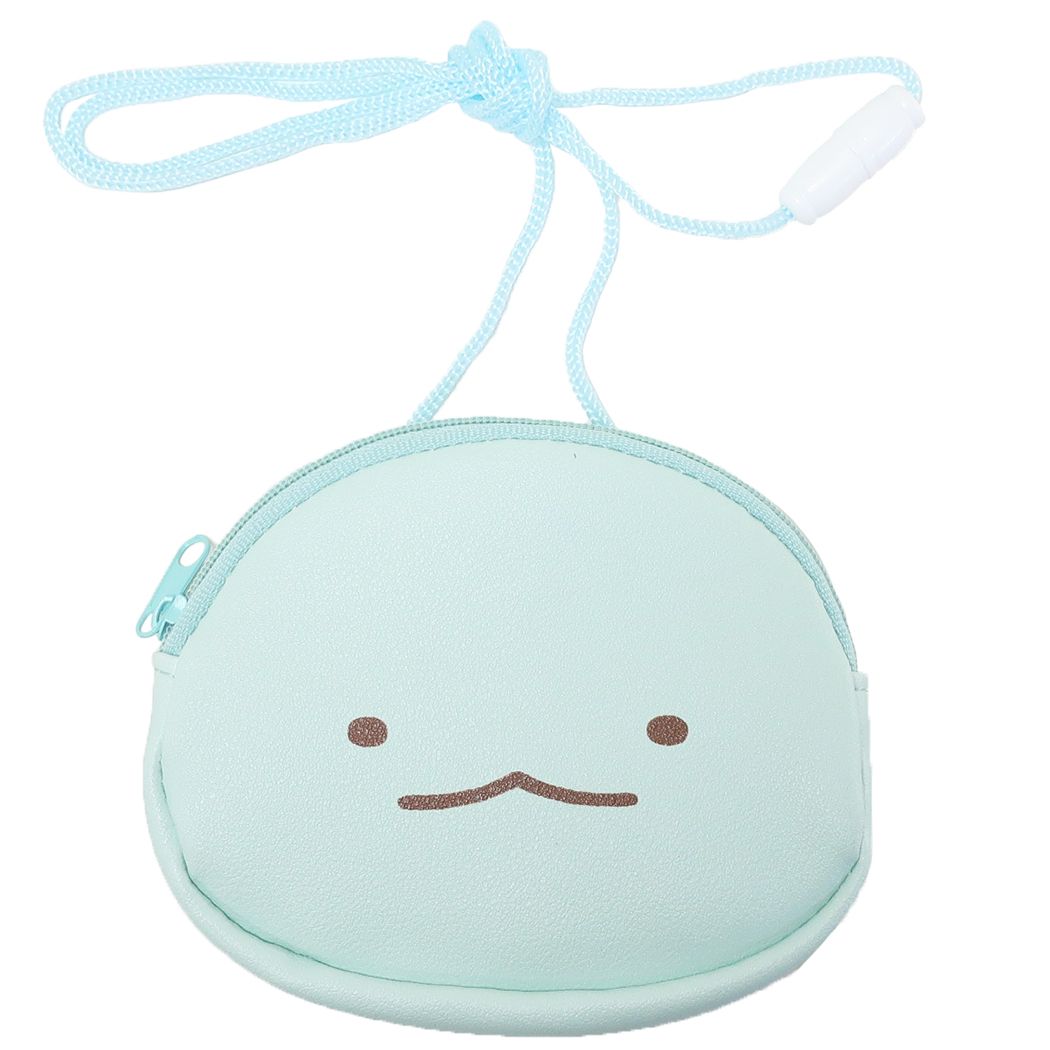 すみっコぐらし ダイカットネックパース サンエックス キッズポシェット キャラクター とかげ