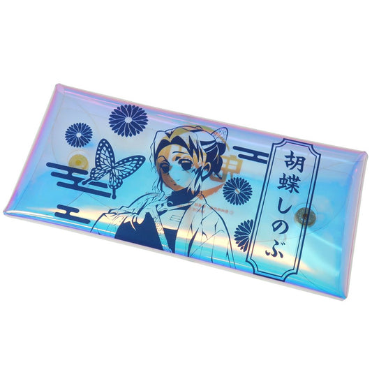 胡蝶しのぶ 鬼滅の刃 筆箱 少年ジャンプ 通販 クリア オーロラ ポーチ グッズ プレゼント 男の子 女の子 ギフト