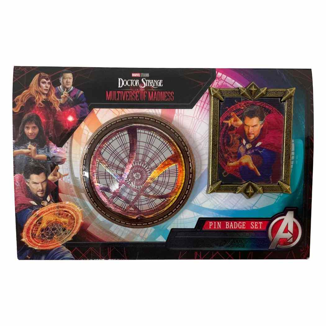 ドクターストレンジ マルチバース オブ マッドネス ピンバッジ ピンズ 2個セット MARVEL プレゼント 男の子 女の子 ギフト