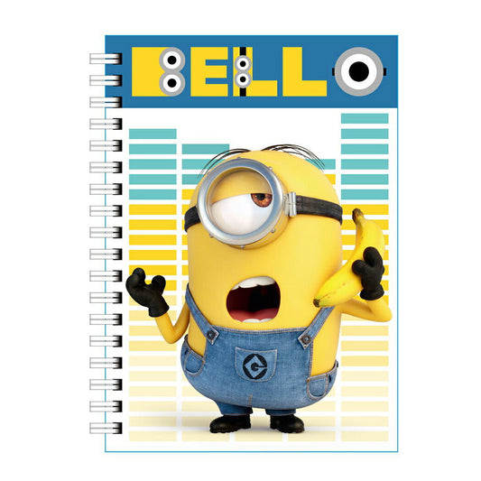 リングノート ミニオンズ B6リングノート ミニオンのミニミニ大脱走 ユニバーサル映画 インロック プレゼント 男の子 女の子 ギフト