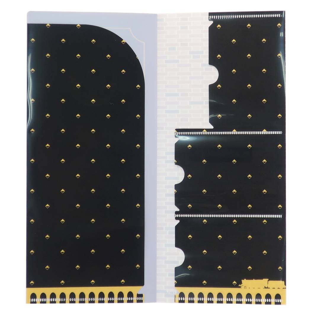 ハリーポッター 映画キャラクター チケットホルダー ミニクリアファイル ホグワーツ特急 プレゼント 男の子 女の子 ギフト