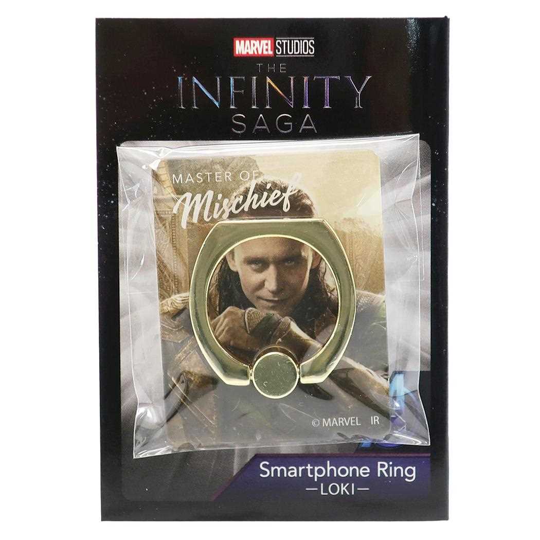 マーベル グッズ スマホリング キャラクター スマホアクセ ロキ MARVEL プレゼント 男の子 女の子 ギフト