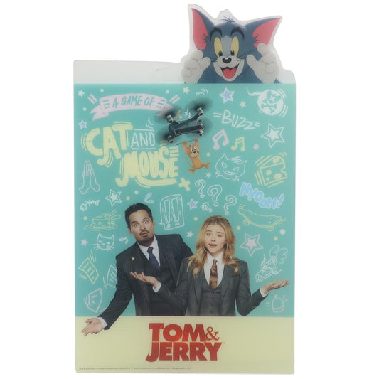 下敷き トムとジェリー ダイカット シタジキ ワーナーブラザーズ 実写版 コレクション文具 プレゼント 男の子 女の子 ギフト
