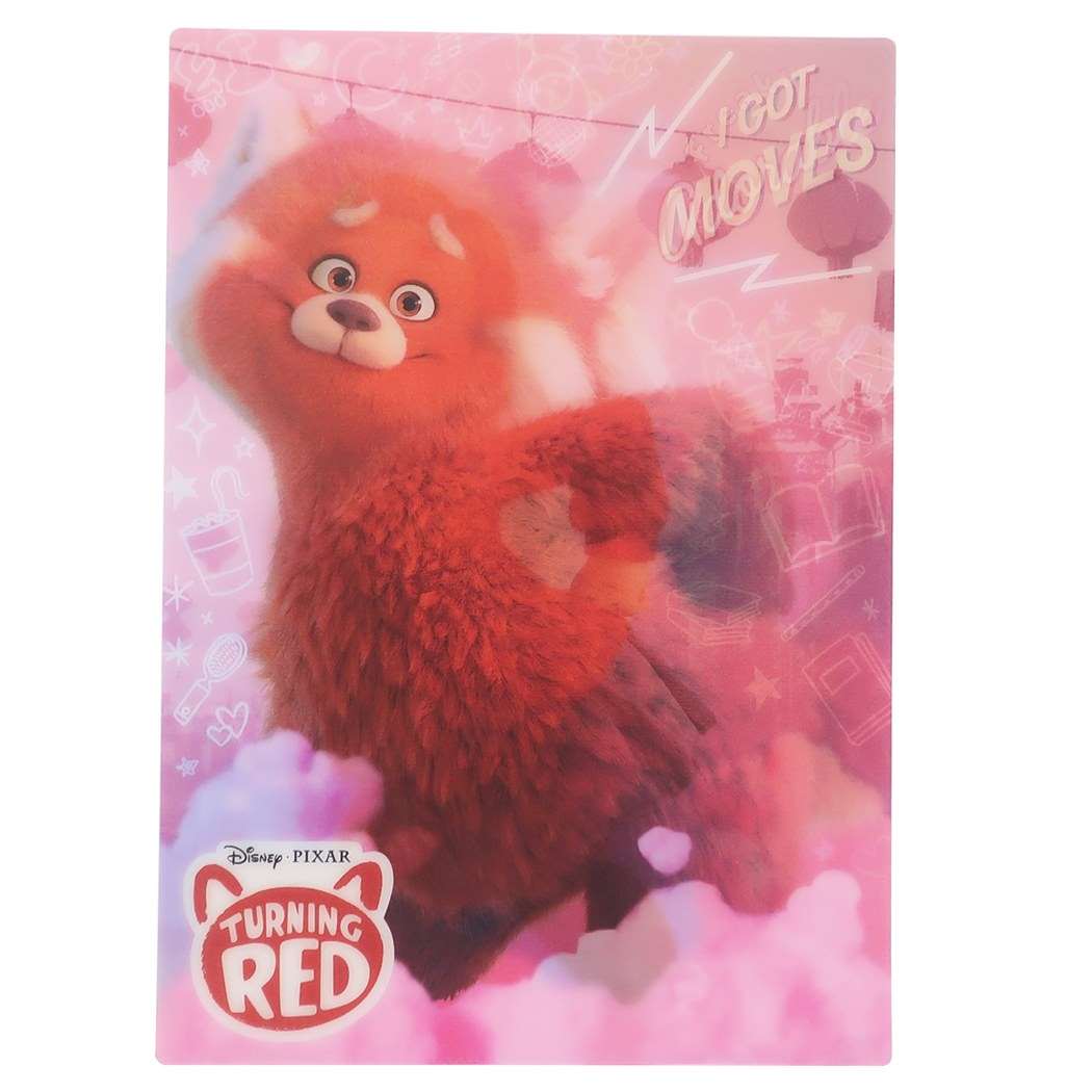 私ときどきレッサーパンダ グッズ 下敷き キャラクター チェンジング 下じき プレゼント 男の子 女の子 ギフト