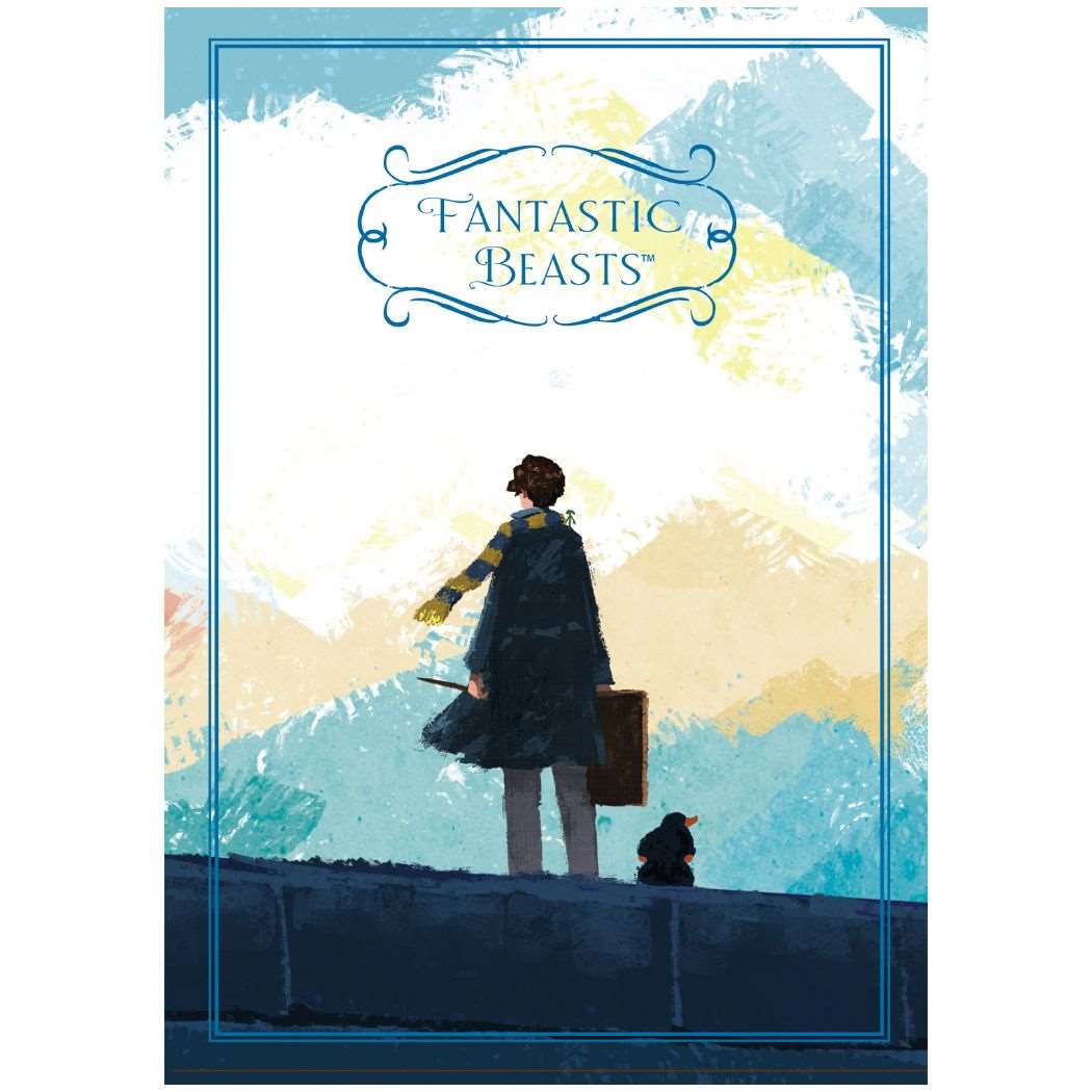 ポケットファイル ファンタスティックビースト A4クラフトファイル ワーナーブラザース looking forward series コレクション文具