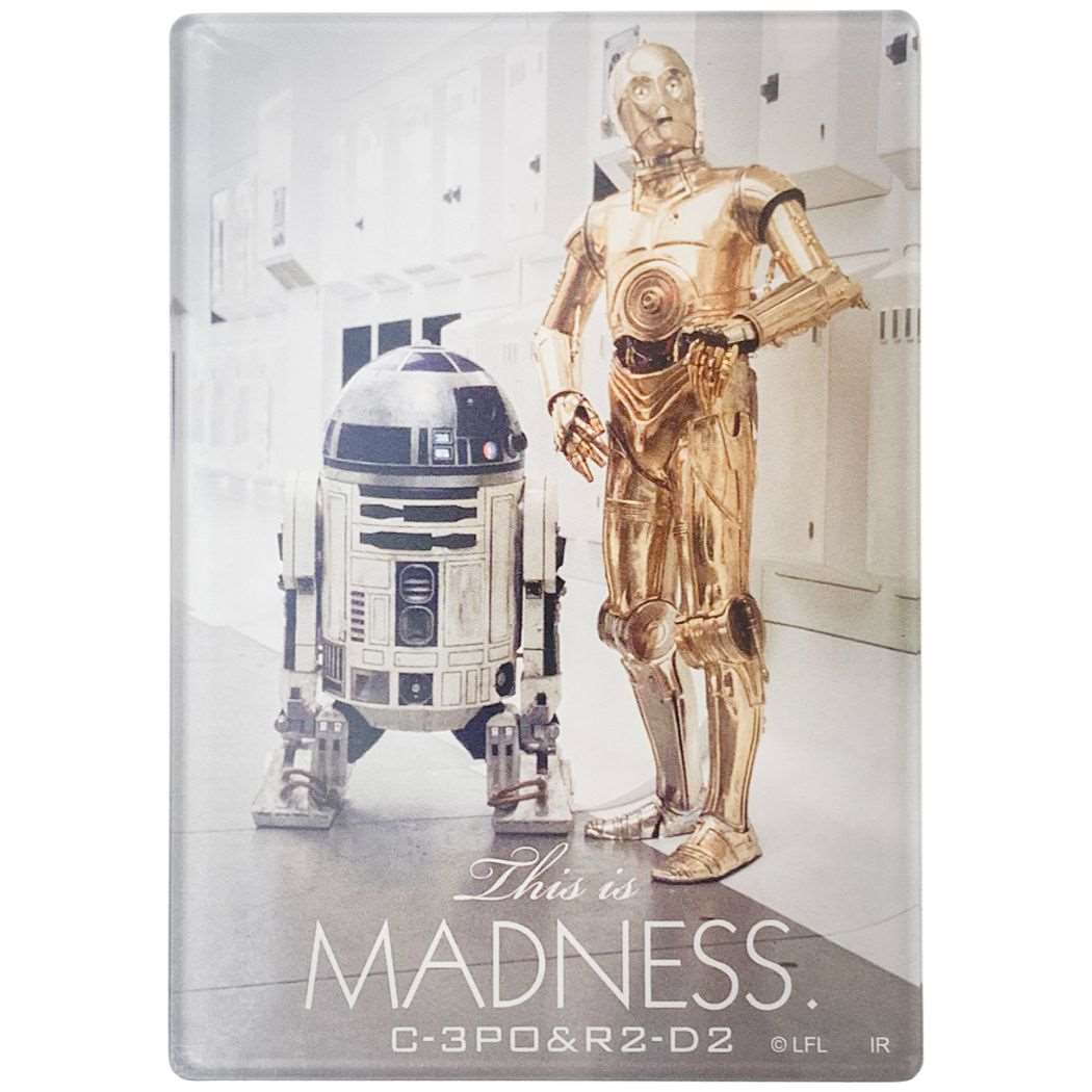 スターウォーズ グッズ マグネット キャラクター アクリルマグネットスタンド C-3PO＆R2-D2 プレゼント 男の子 女の子 ギフ