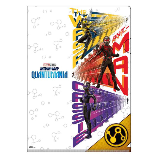 アントマン＆ワスプ クアントマニア クリアフォルダー シングルクリアファイル A4 新入学 MARVEL インロック