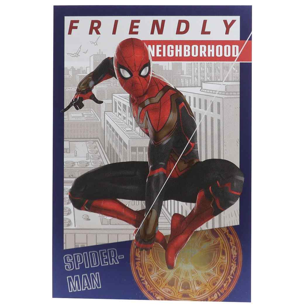 スパイダーマン ノーウェイ ホーム ポストカード メタリック POSTCARD A マーベル MARVEL インロック プレゼント 男