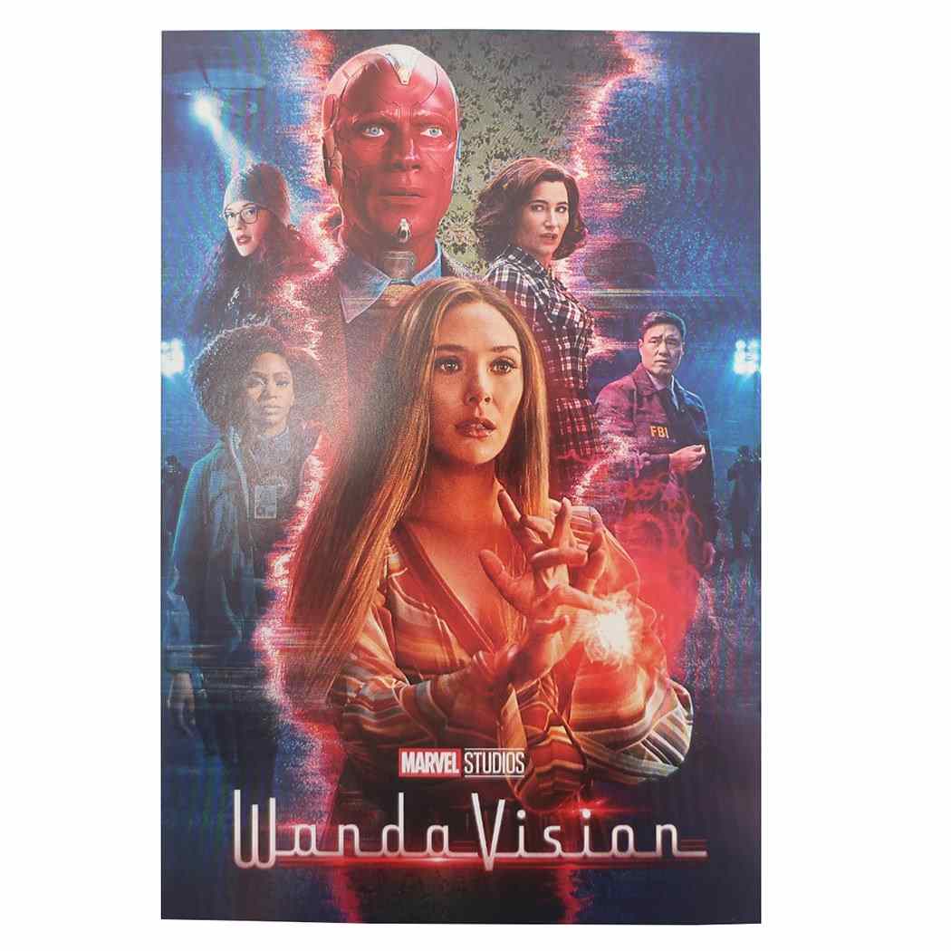 ワンダヴィジョン WandaVision MARVEL キャラクター ポストカード POSTCARD プレゼント 男の子 女の子 ギフ