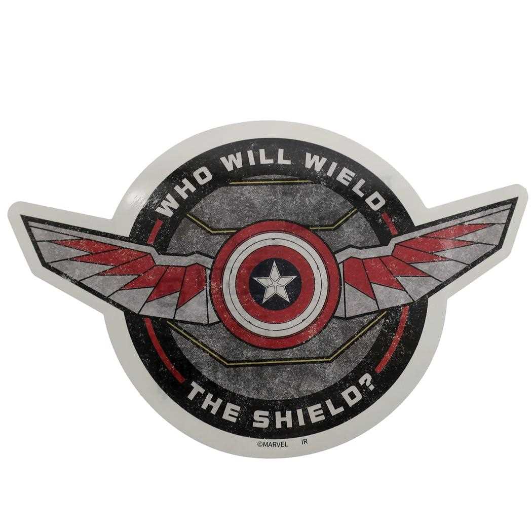 マーベル ダイカット ステッカー ビッグ シール ファルコン＆ウィンターソルジャー C MARVEL インロック INFINITY SAGAシリーズク