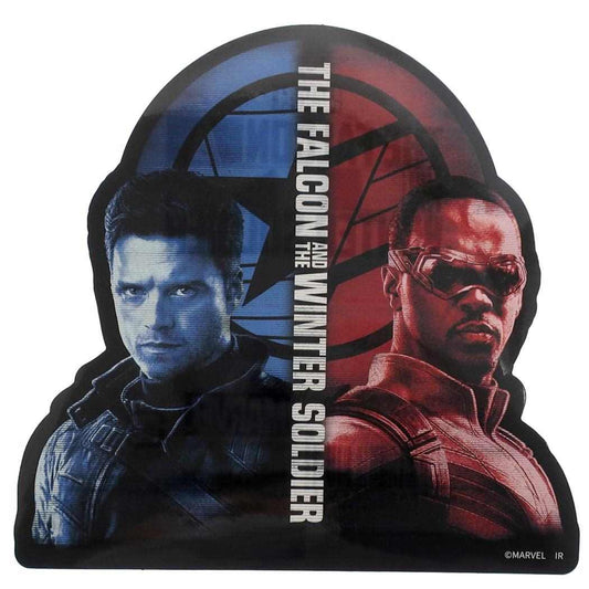 マーベル キャラクター ダイカット ステッカー ビッグ シール ファルコン＆ウィンターソルジャー D MARVEL グッズ プレゼント