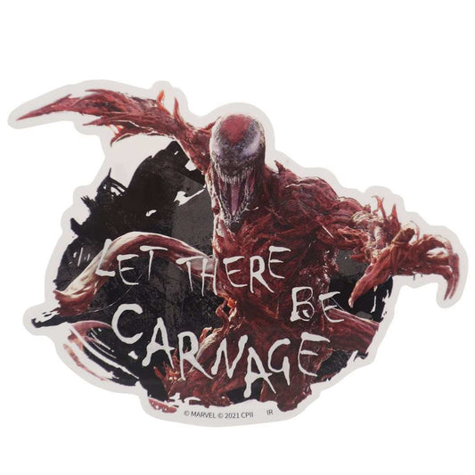 ヴェノム2 レットゼアビーカーネイジ グッズ ダイカット ステッカー マーベル キャラクター ビッグシール Cタイプ プレゼント 男の