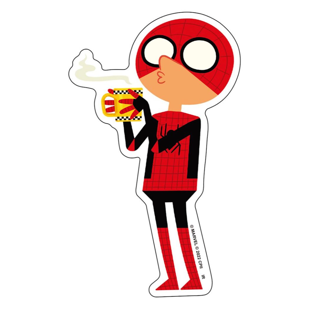 スパイダーマン ノーウェイ ホーム ビッグ シール ダイカットステッカー イラストA MARVEL プレゼント 男の子 女の子 ギフト