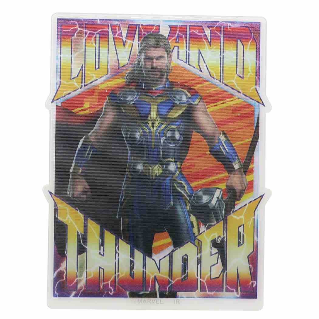 ソー ラブ＆サンダー ビッグ シール チェンジングステッカー B MARVEL プレゼント 男の子 女の子 ギフト
