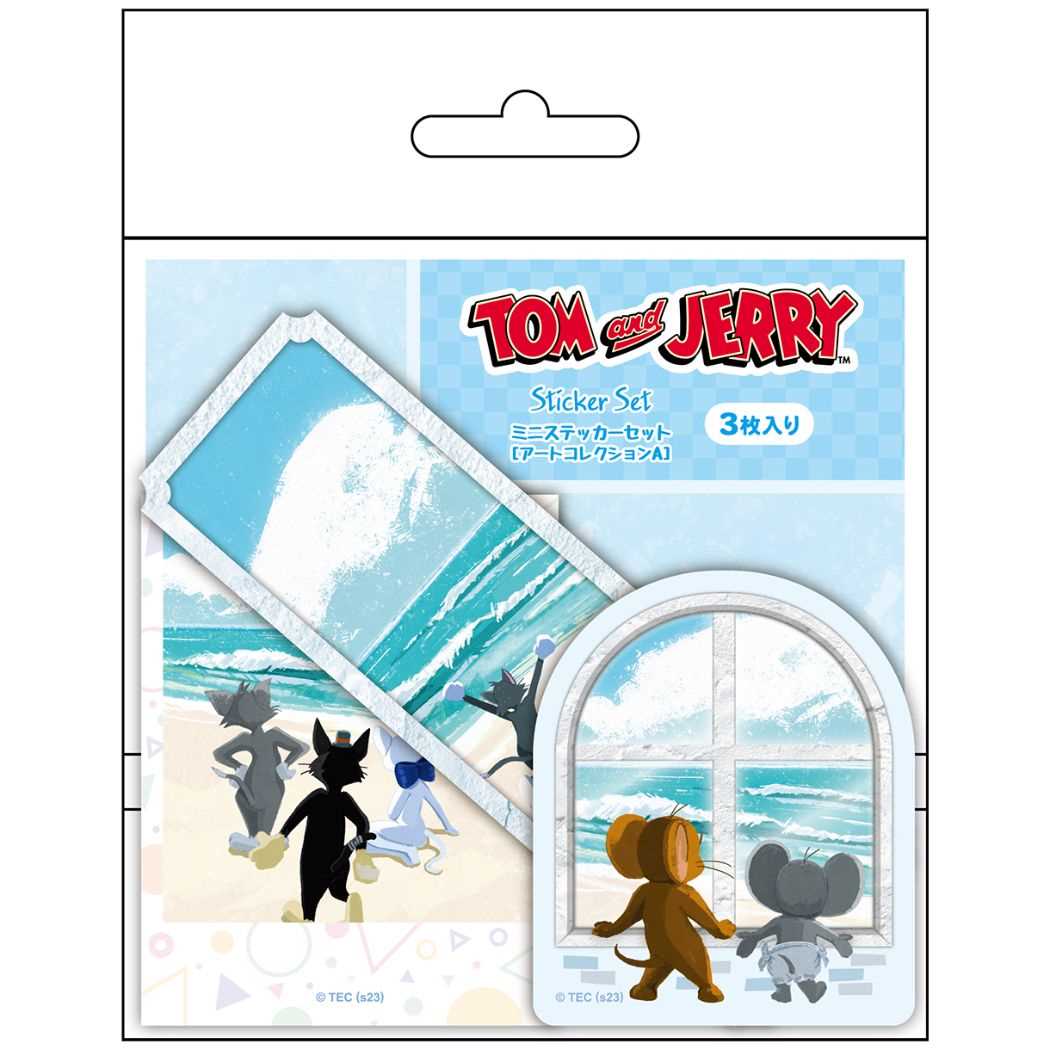 トムとジェリー ワーナーブラザース キャラクター ダイカットシール ミニステッカーセットA
