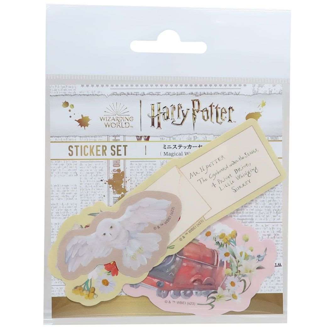 ハリーポッター 映画キャラクター ダイカットシール ミニステッカーセット B ワーナーブラザース