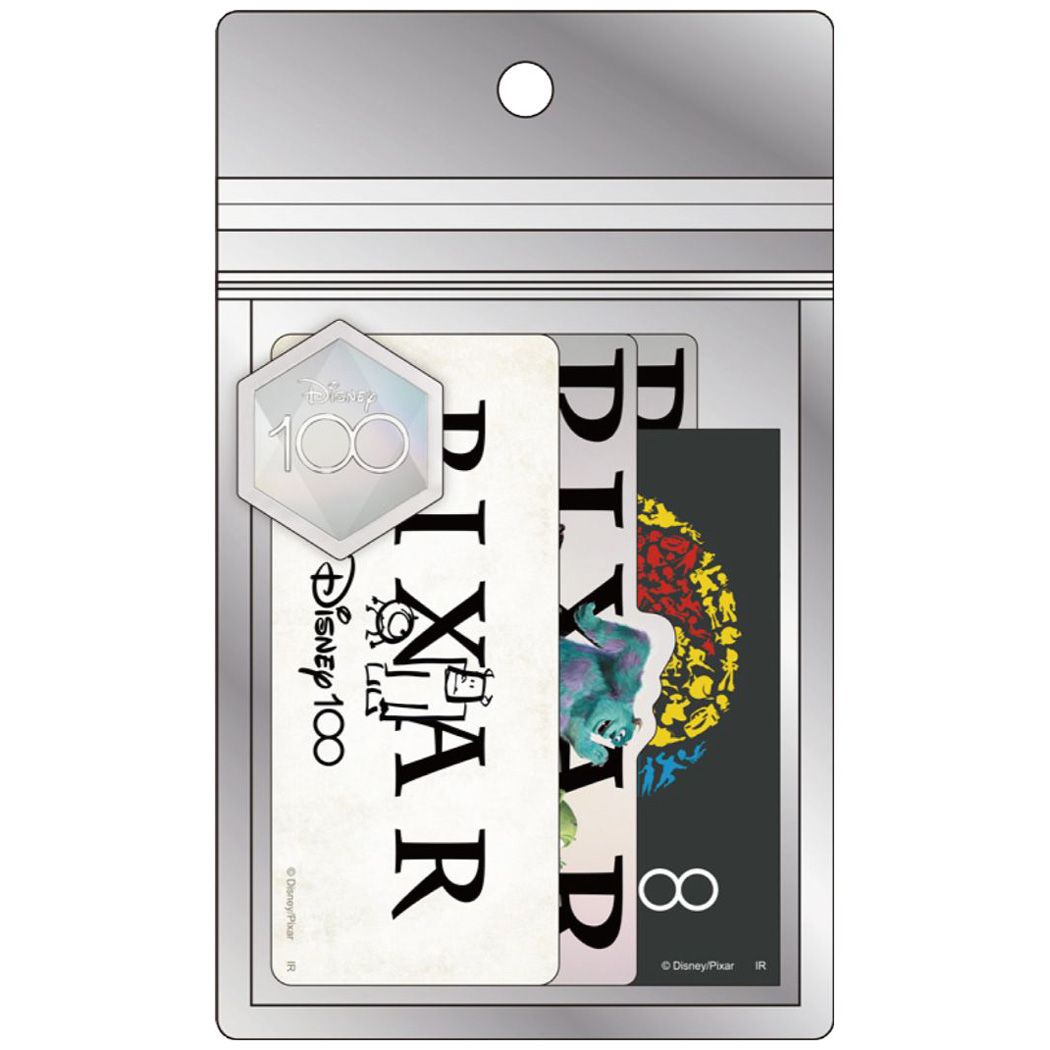 Disney100PIXAR ステッカー4枚セット B ディズニー インロック
