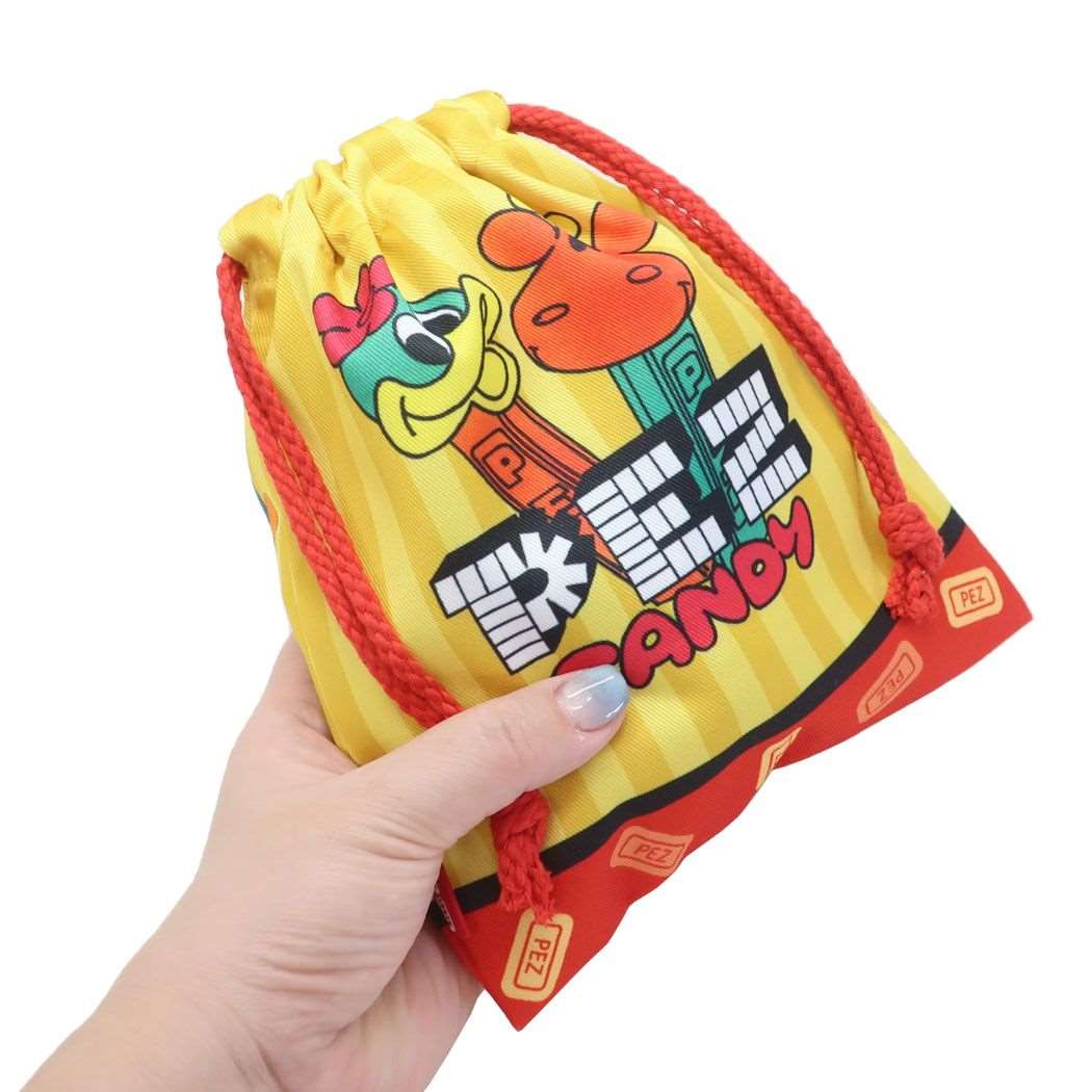 きんちゃくポーチ PEZ 巾着袋 お菓子パッケージ ジェイズプランニング