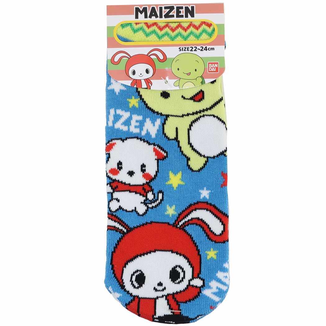 まいぜんシスターズ グッズ 女性用靴下 キャラクター レディースソックス プレゼント 男の子 女の子 ギフト