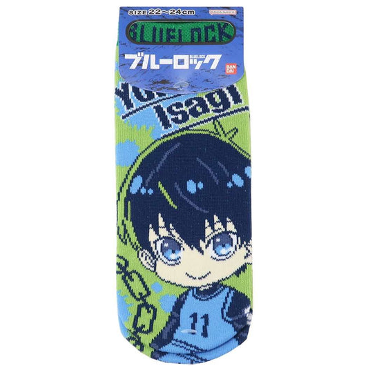 ブルーロック ジャガードソックス レディース 少年マガジン 女性用靴下 アニメキャラクター 潔世一