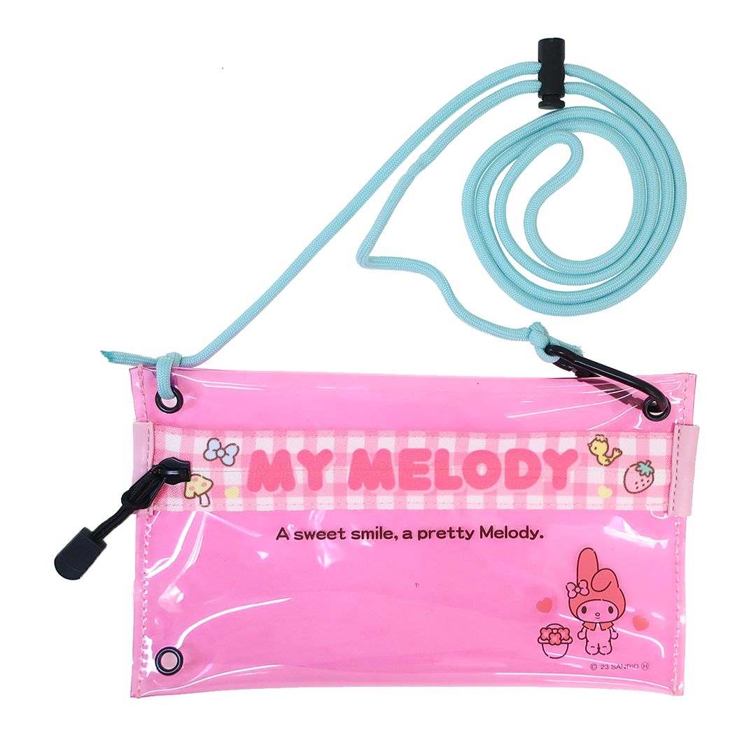マイメロディ グッズ ミニショルダーバッグ キャラクター 2wayクリアショルダー