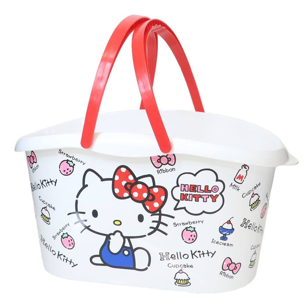 ハローキティ キャラクター 収納用品 フリーバスケット サンリオ