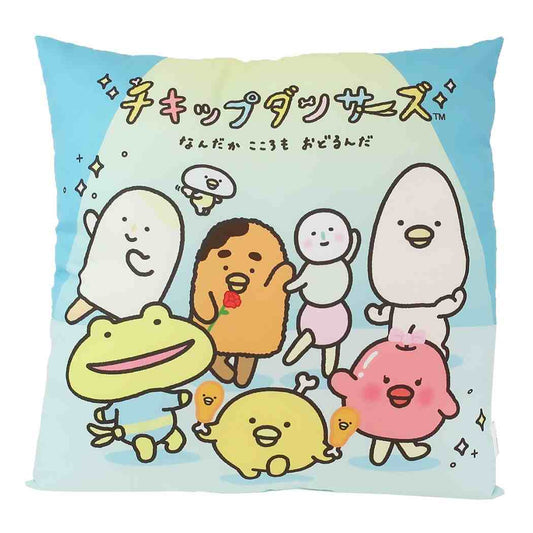 チキップダンサーズ 45cm スクエアクッション クッション ミント サンエックス キャラクター プレゼント 男の子 女の子 ギフト