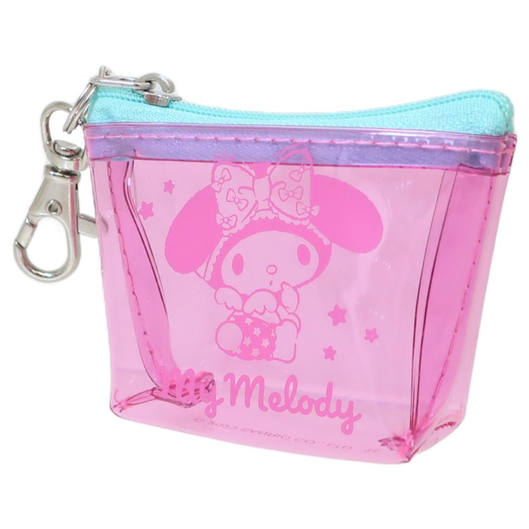 マイメロディ グッズ ミニポーチ キャラクター 船型ミニクリアポーチ