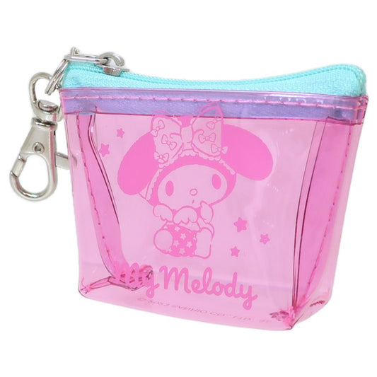 マイメロディ グッズ ミニポーチ キャラクター 船型ミニクリアポーチ