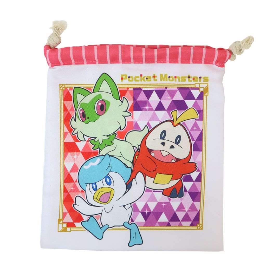ポケットモンスター キャラクター 巾着袋 巾着 きんちゃくポーチ 集合