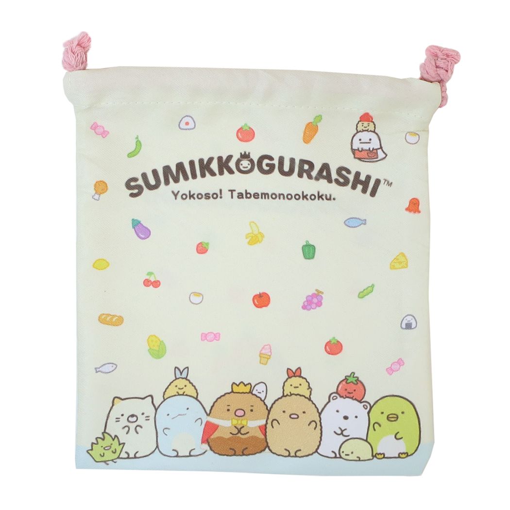 すみっコぐらし サンエックス キャラクター 巾着袋 巾着 きんちゃくポーチ
