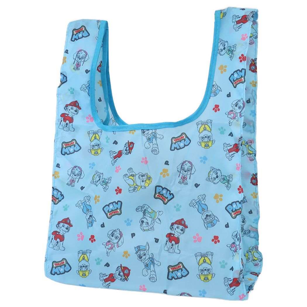 エコバッグ パウパトロール ポケット付きプチエコバッグ ブルー ケイカンパニー