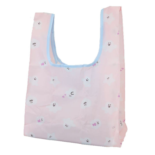 エコバッグ シナぷしゅ ポケット付きプチエコバッグ ピンク ショッピングバッグ