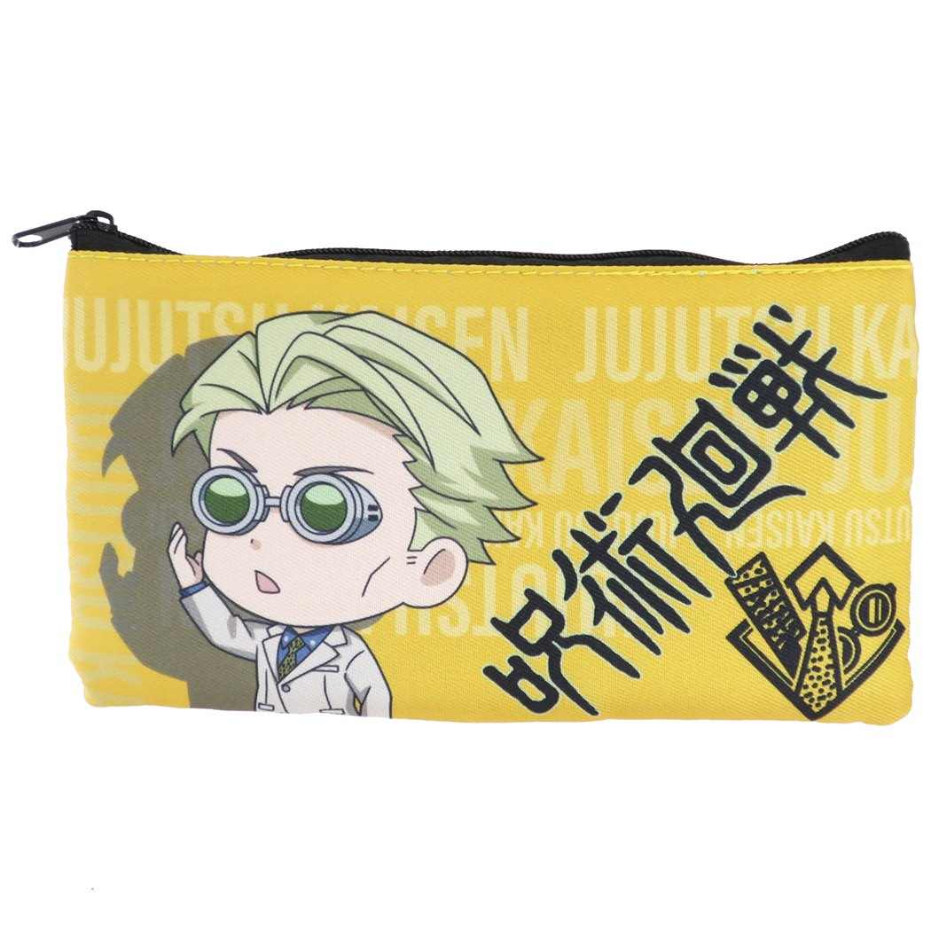 呪術廻戦 アニメキャラクター 筆箱 フラット ペンポーチ デフォルメ 七海建人 少年ジャンプ グッズ プレゼント 男の子 女の子 ギフ