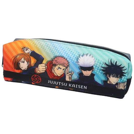 呪術廻戦 少年ジャンプ アニメキャラクター ペンケース マルチケース 1年 虎杖悠仁 伏黒恵 釘崎野薔薇 五条悟 ケイカンパニー プレゼント